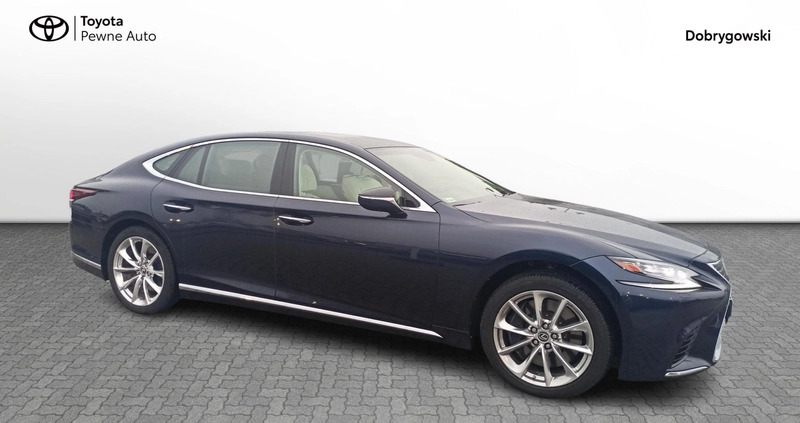 Lexus LS cena 259600 przebieg: 183513, rok produkcji 2018 z Wieluń małe 79